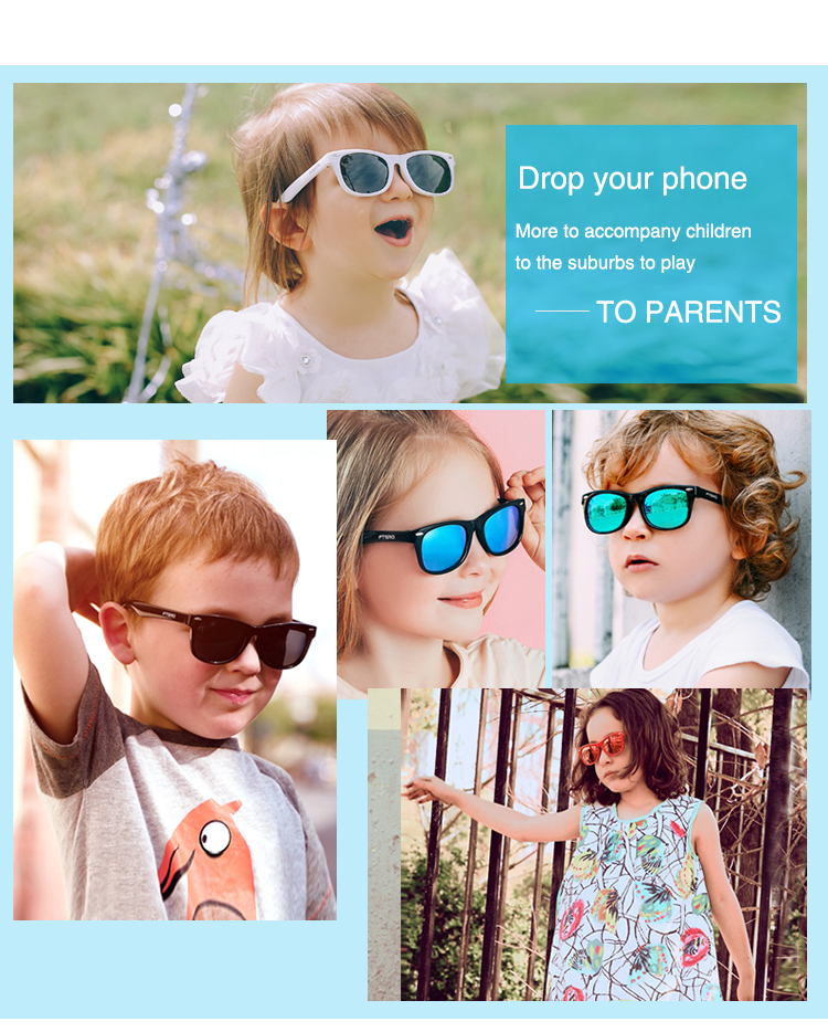 Best Lightweight Sunglasses, Fashion Sunglasses UV400 for Kids Wholesale